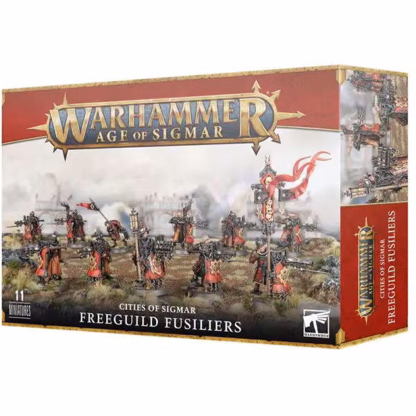 Warhammer CITIES OF SIGMAR: FREEGUILD FUSILIERS