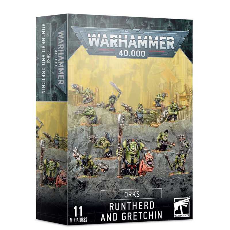 Warhammer ORKS: RUNTHERD AND GRETCHIN Warhammer ORKS: RUNTHERD AND GRETCHIN