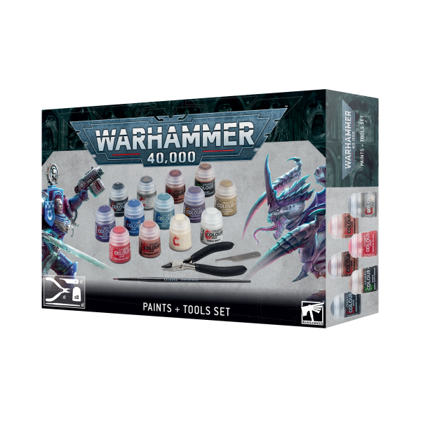 Warhammer 40K Paints + Tools (ENG/SPA/PORT/LATV/ROM)