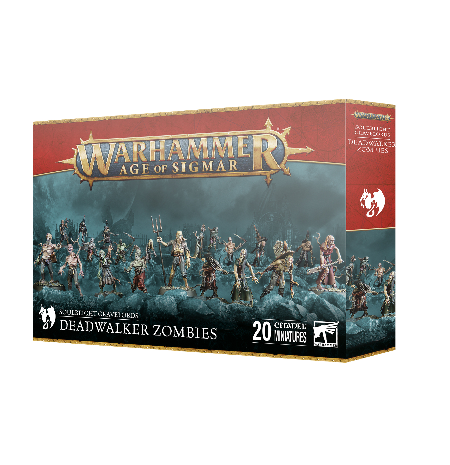 Warhammer SOULBLIGHT GRAVELORDS:DEADWAL KER ZOMBIES Warhammer SOULBLIGHT GRAVELORDS:DEADWAL KER ZOMBIES