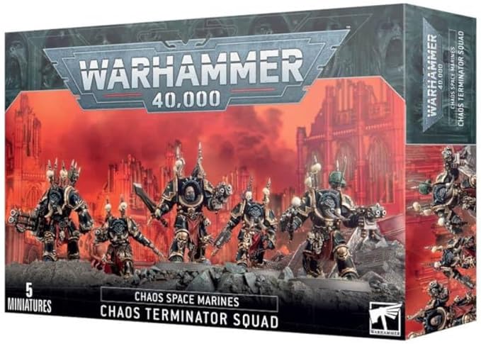 Warhammer CHAOS SPACE MARINES: TERMINATORS Warhammer CHAOS SPACE MARINES: TERMINATORS