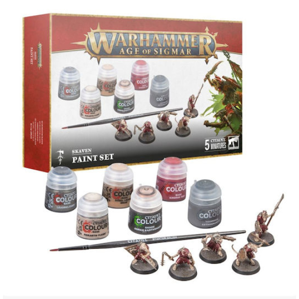 Warhammer Age of Sigmar Skaven Paint Set